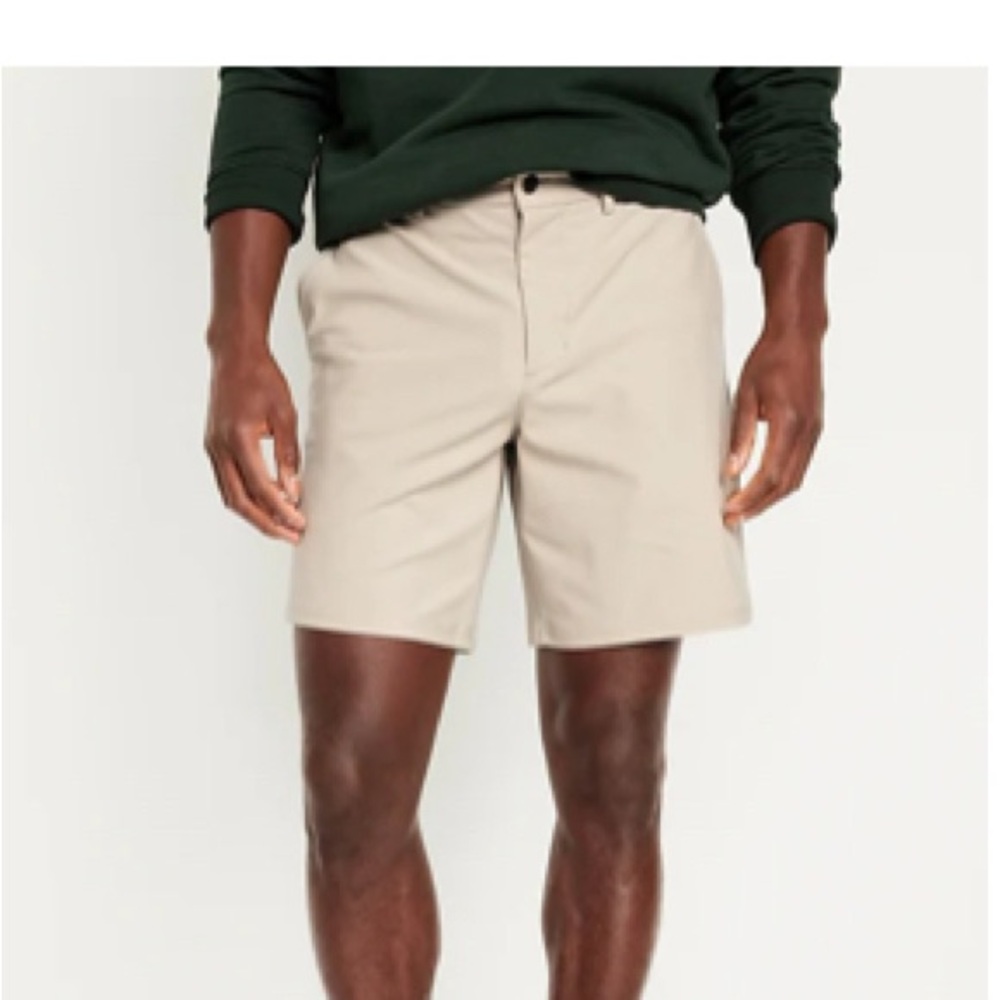 Old Navy Men’s Tech Hybrid shorts color- Stone